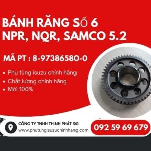 BỘ BÁNH RĂNG SỐ 6 XE TẢI ISUZU NPR ( NQR/NMR )- SAMCO 5.2